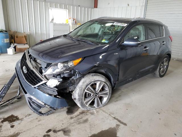 KNDPCCA66E7658768 - 2014 KIA SPORTAGE SX BLUE photo 1