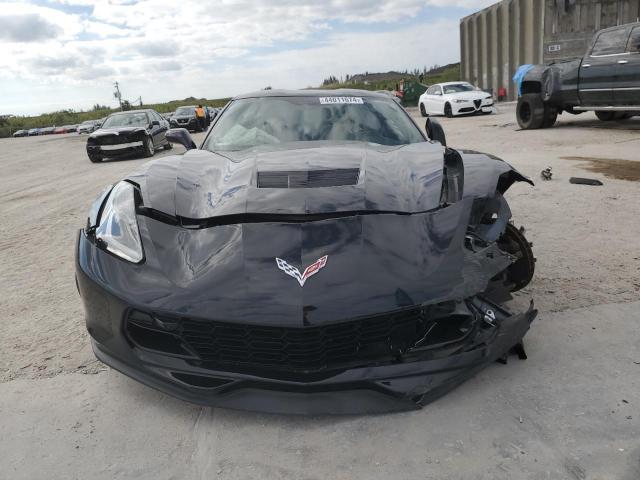 1G1YY2D7XJ5103227 - 2018 CHEVROLET CORVETTE GRAND SPORT 2LT BLACK photo 5