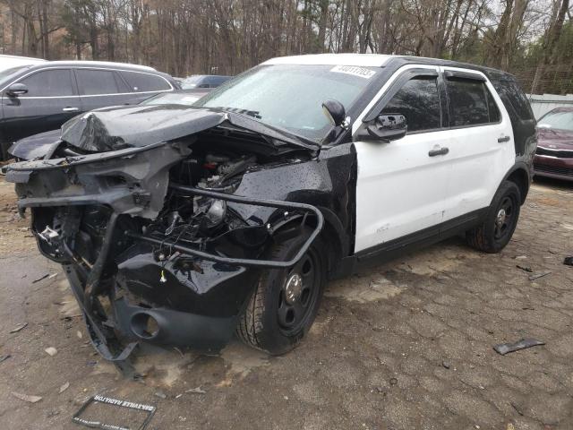 1FM5K8AR2FGC41095 - 2015 FORD EXPLORER POLICE INTERCEPTOR TWO TONE photo 1
