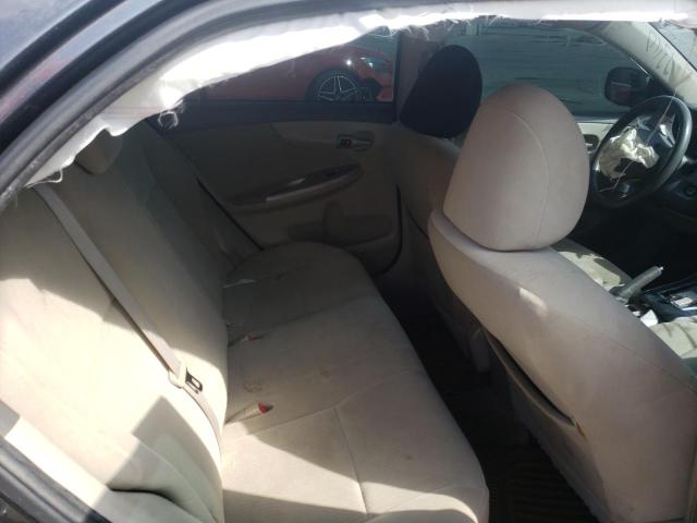 1NXBU4EE3AZ307340 - 2010 TOYOTA COROLLA BASE GRAY photo 10