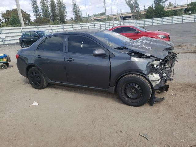 1NXBU4EE3AZ307340 - 2010 TOYOTA COROLLA BASE GRAY photo 4