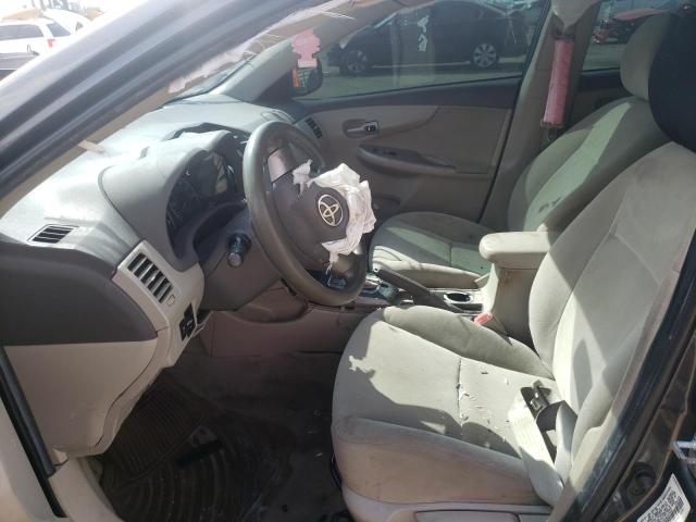 1NXBU4EE3AZ307340 - 2010 TOYOTA COROLLA BASE GRAY photo 7