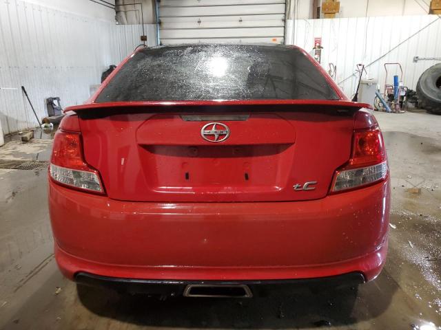 JTKJF5C77D3053476 - 2013 TOYOTA SCION TC RED photo 6