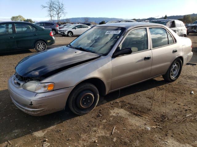 1NXBR12EXXZ173620 - 1999 TOYOTA COROLLA VE BEIGE photo 1