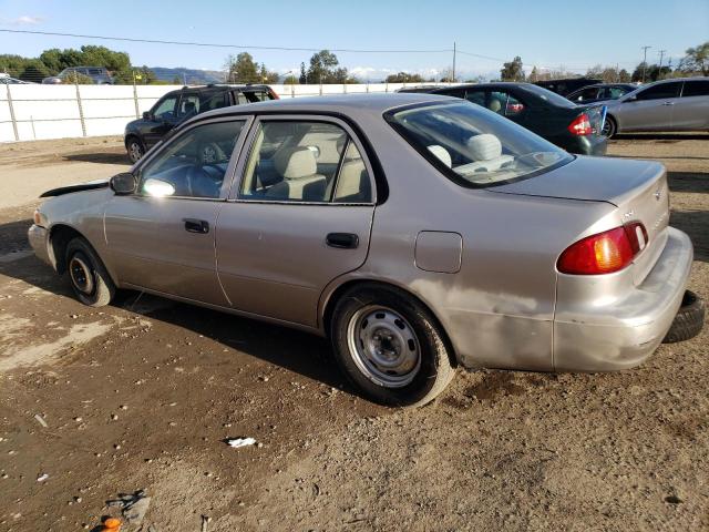 1NXBR12EXXZ173620 - 1999 TOYOTA COROLLA VE BEIGE photo 2