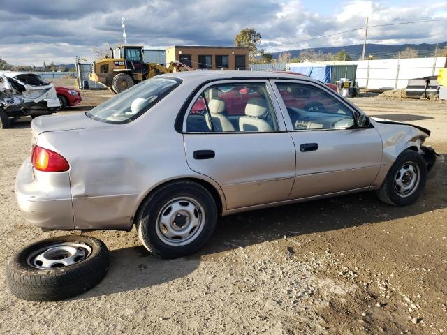 1NXBR12EXXZ173620 - 1999 TOYOTA COROLLA VE BEIGE photo 3