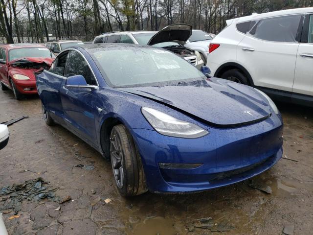 5YJ3E1EB3LF787076 - 2020 TESLA MODEL 3 BLUE photo 4