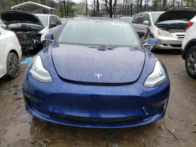 5YJ3E1EB3LF787076 - 2020 TESLA MODEL 3 BLUE photo 5