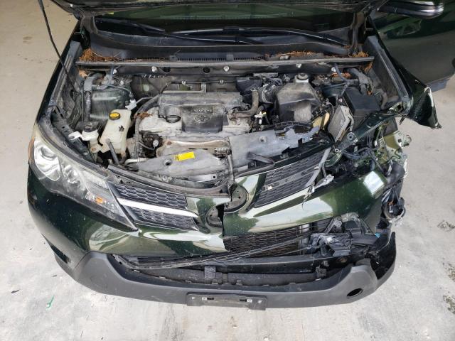 2T3DFREV0DW075999 - 2013 TOYOTA RAV4 LIMITED GREEN photo 11