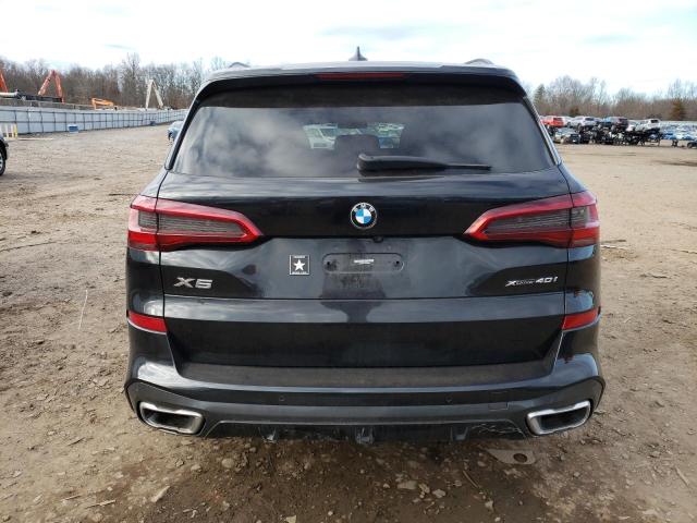 5UXCR6C52KLK80680 - 2019 BMW X5 XDRIVE40I BLACK photo 6