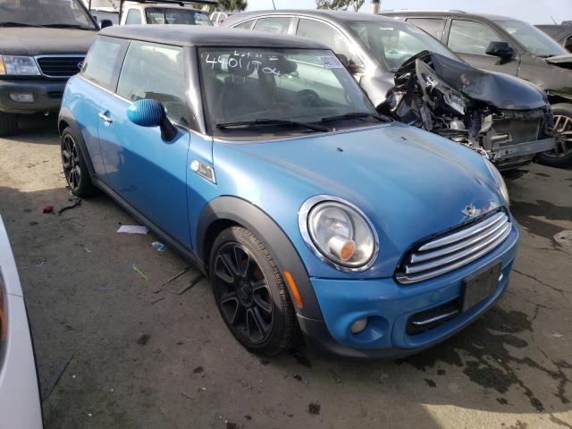 WMWSU3C5XDT544870 - 2013 MINI COOPER BLUE photo 4