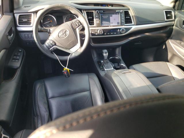 5TDKKRFH3FS057352 - 2015 TOYOTA HIGHLANDER XLE GRAY photo 8