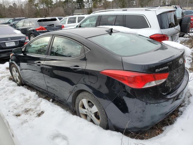 KMHDH4AE0CU281740 - 2012 HYUNDAI ELANTRA GLS GRAY photo 2