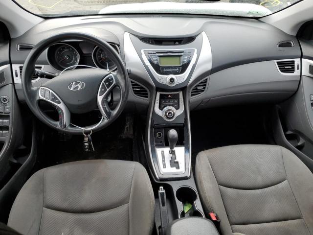 KMHDH4AE0CU281740 - 2012 HYUNDAI ELANTRA GLS GRAY photo 8