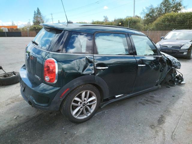 WMWZC5C58CWL62434 - 2012 MINI COOPER S COUNTRYMAN GREEN photo 3