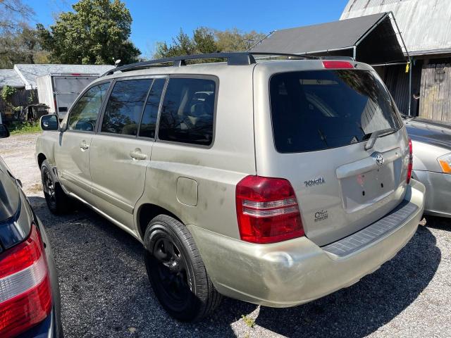 JTEGD21A630053226 - 2003 TOYOTA HIGHLANDER BEIGE photo 3