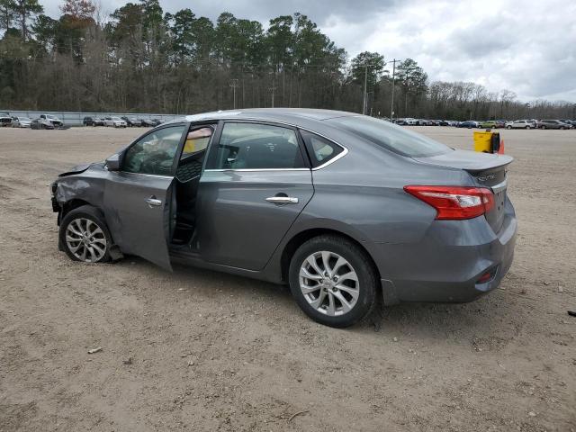 3N1AB7AP5KY270064 - 2019 NISSAN SENTRA S GRAY photo 2