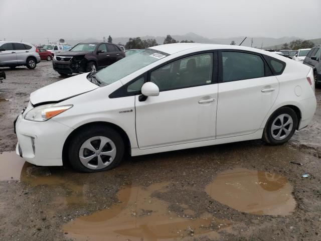 JTDKN3DUXD5671810 - 2013 TOYOTA PRIUS WHITE photo 1