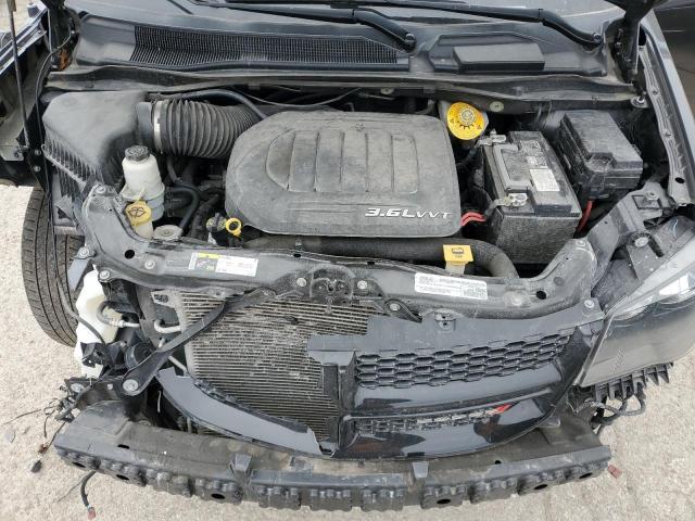 2C4RDGBGXKR503638 - 2019 DODGE GRAND CARA SE CHARCOAL photo 11