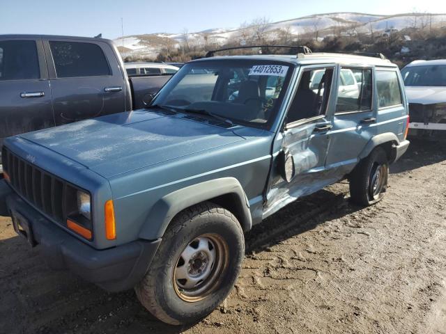 1J4FJ28S0WL205683 - 1998 JEEP CHEROKEE SE BLUE photo 1