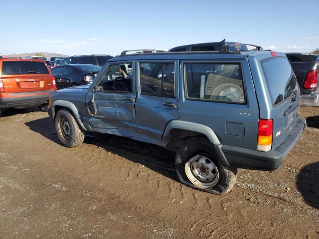 1J4FJ28S0WL205683 - 1998 JEEP CHEROKEE SE BLUE photo 2