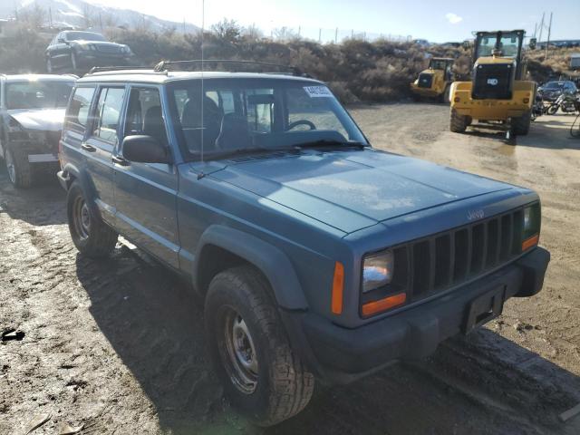 1J4FJ28S0WL205683 - 1998 JEEP CHEROKEE SE BLUE photo 4