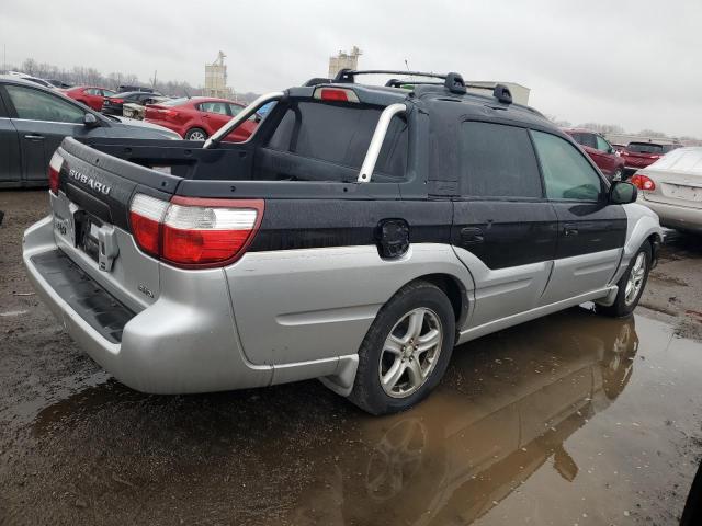 4S4BT61C936102311 - 2003 SUBARU BAJA BLACK photo 3