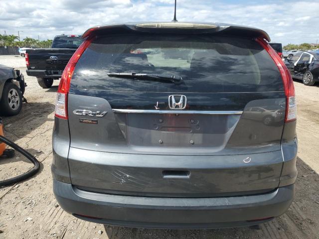 2HKRM3H78EH537840 - 2014 HONDA CR-V EXL GRAY photo 6