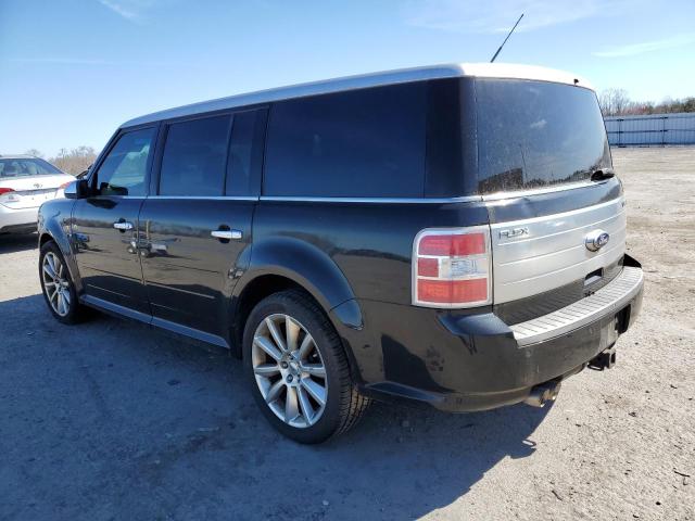 2FMHK6DC8BBD06445 - 2011 FORD FLEX LIMITED BLACK photo 2