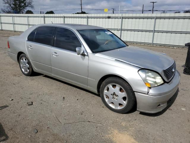 JTHBN30F930120043 - 2003 LEXUS LS 430 SILVER photo 4