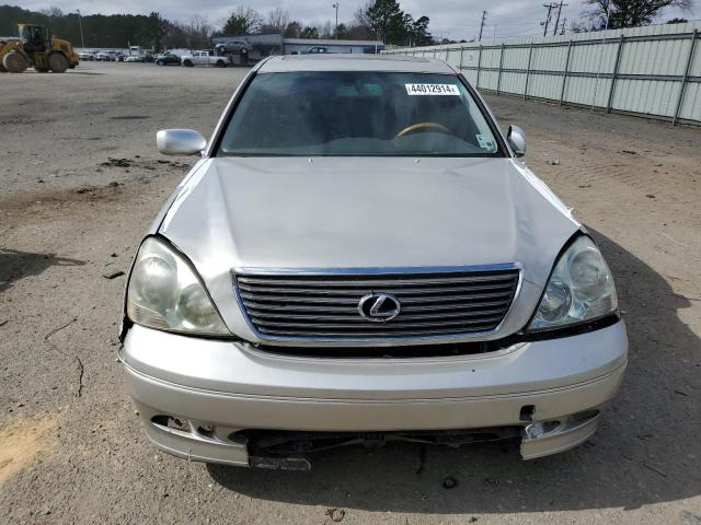 JTHBN30F930120043 - 2003 LEXUS LS 430 SILVER photo 5