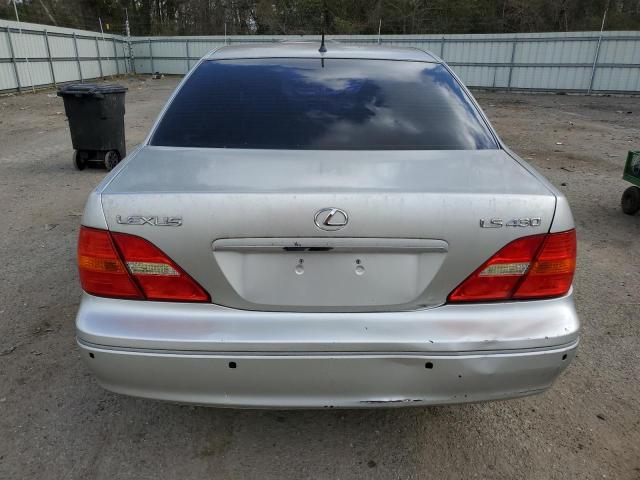 JTHBN30F930120043 - 2003 LEXUS LS 430 SILVER photo 6