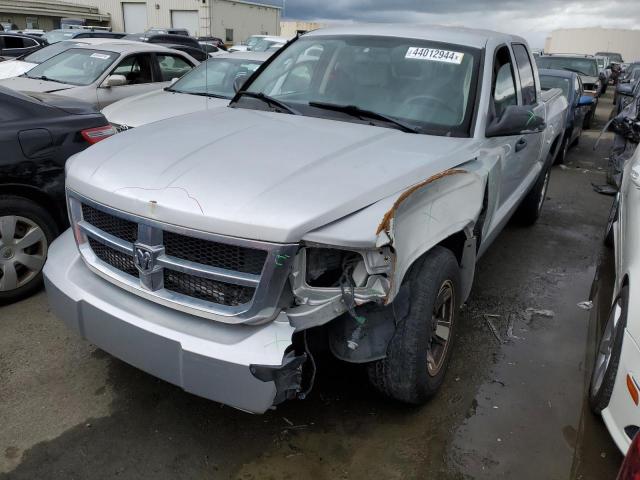 1D7HE48N48S626233 - 2008 DODGE DAKOTA QUAD SLT GRAY photo 1