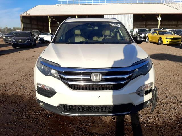 5FNYF6H07GB035672 - 2016 HONDA PILOT ELITE WHITE photo 5