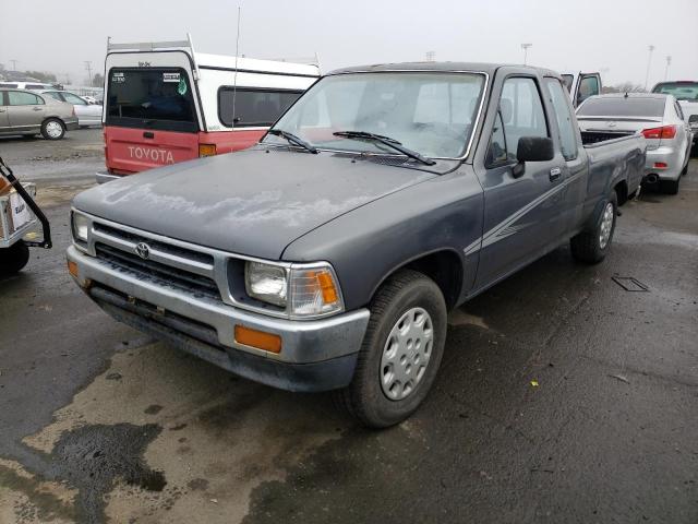 JT4RN93PXN5056625 - 1992 TOYOTA PICKUP 1/2 TON EXTRA LONG WHEELBASE DLX GRAY photo 1