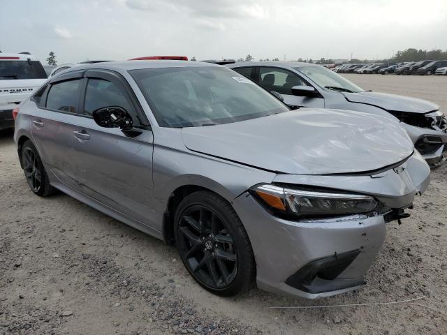 2HGFE2F52NH541341 - 2022 HONDA CIVIC SPORT 银色 照片 4