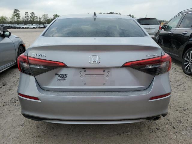 2HGFE2F52NH541341 - 2022 HONDA CIVIC SPORT 银色 照片 6