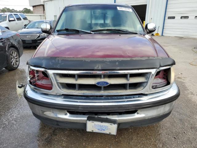 1FTZX17W9WNC35530 - 1998 FORD F150 BURGUNDY photo 5