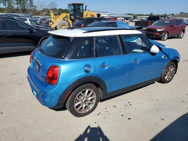 WMWXU3C52F2B66514 - 2015 MINI COOPER S BLUE photo 3