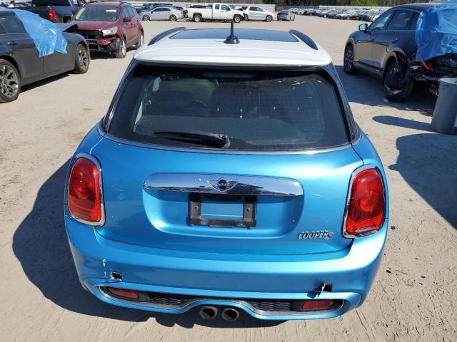 WMWXU3C52F2B66514 - 2015 MINI COOPER S BLUE photo 6