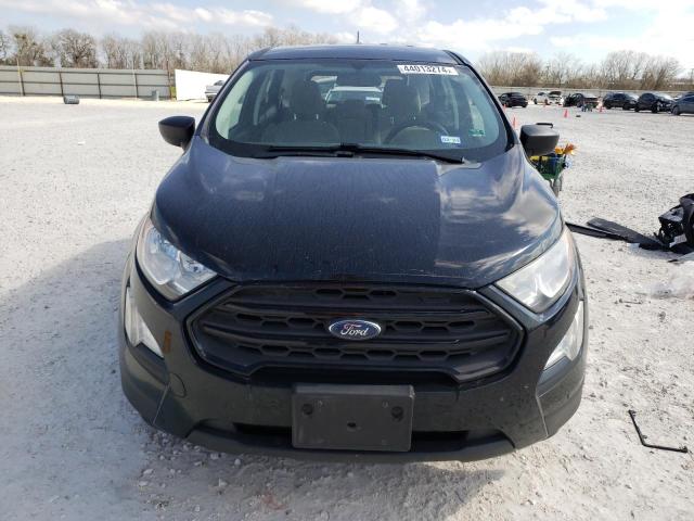 MAJ3P1RE0JC185573 - 2018 FORD ECOSPORT S BLACK photo 5