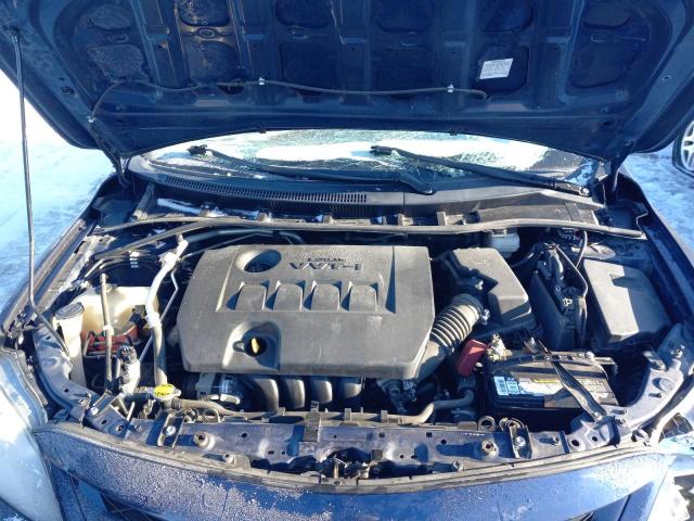 2T1BU4EE3CC864463 - 2012 TOYOTA COROLLA BASE BLUE photo 11