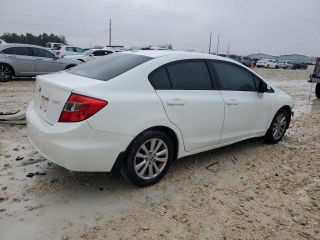19XFB2F9XCE069540 - 2012 HONDA CIVIC EXL WHITE photo 3