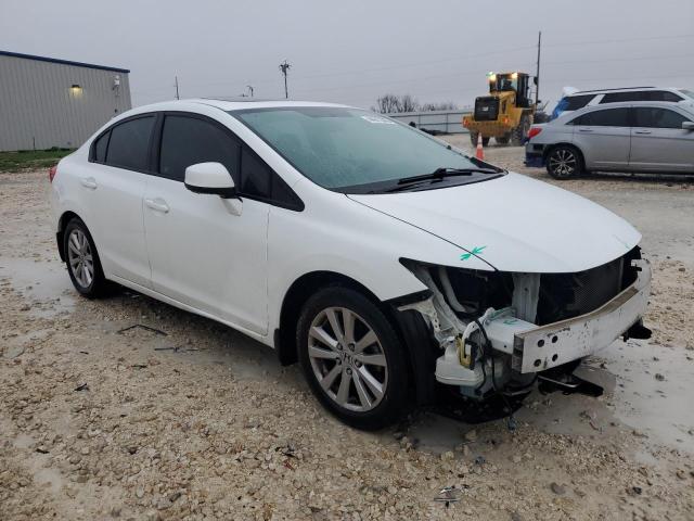 19XFB2F9XCE069540 - 2012 HONDA CIVIC EXL WHITE photo 4