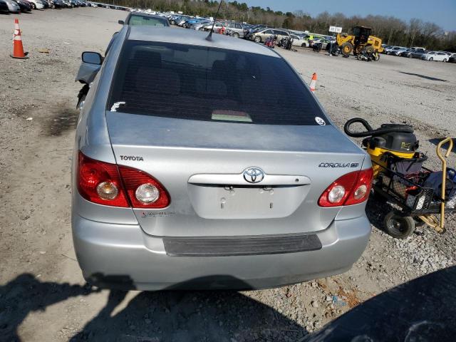 1NXBR32E38Z017075 - 2008 TOYOTA COROLLA CE SILVER photo 6