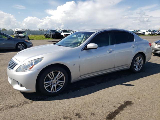 JN1CV6AP2FM500047 - 2015 INFINITI Q40 SILVER photo 1