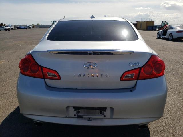 JN1CV6AP2FM500047 - 2015 INFINITI Q40 SILVER photo 6