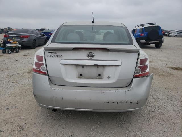 3N1AB6AP1CL677534 - 2012 NISSAN SENTRA 2.0 SILVER photo 6