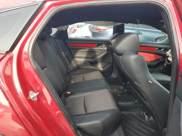 1HGCV1F37KA127168 - 2019 HONDA ACCORD SPORT Красный фото 10