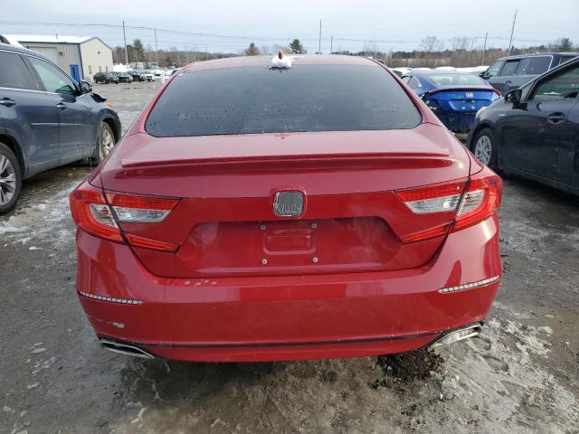 1HGCV1F37KA127168 - 2019 HONDA ACCORD SPORT Красный фото 6